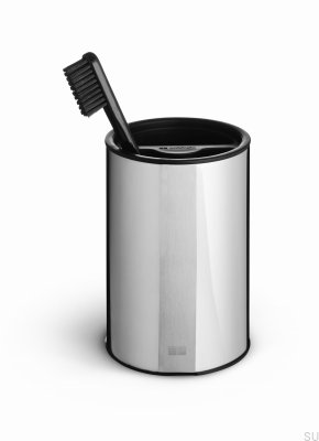Gobelet à brosse à dents 7171 Acier Poli