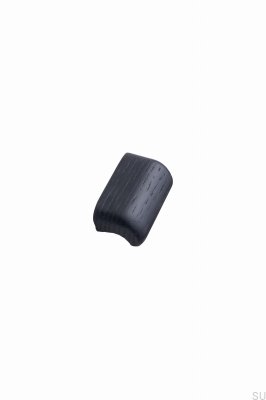 Bouton de meuble noir en bois de chêne Glove 32