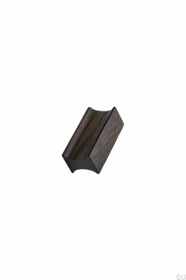 Bouton de meuble Track 32 Bois Chêne Noir