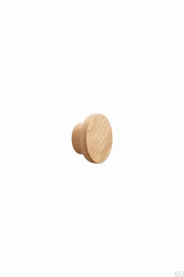 Bouton de meuble en bois Circle 50, chêne