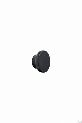 Bouton de meuble Circle 50 en bois de chêne noir