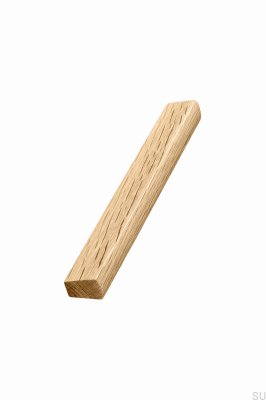 Poignée de meuble oblongue 1410 Trim 128 Bois Chêne