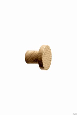 Bouton de meuble en bois de chêne Circum 48