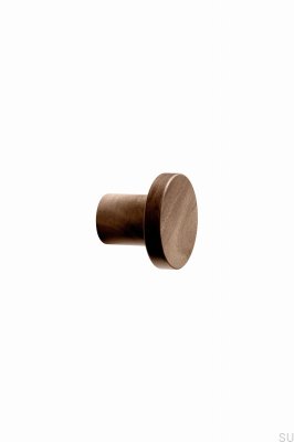Bouton de meuble en bois Circum 48, noyer italien