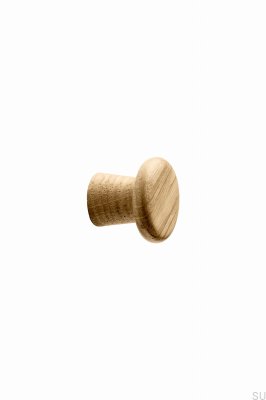 Bouton de meuble en bois Classis 25, chêne