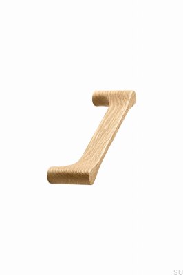 Poignée de meuble Drops 160 en bois de chêne