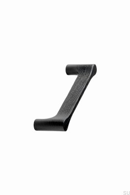 Poignée de meuble Drops 160 en bois, frêne noir