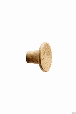 Bouton de meuble en bois Tuba 28, chêne