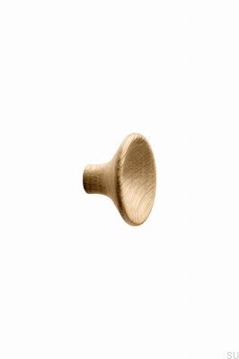Bouton de meuble en bois de chêne raisin 38
