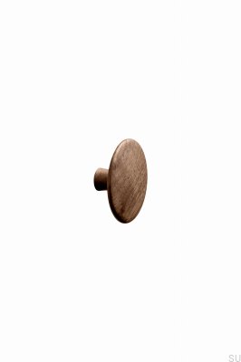 Bouton de meuble en bois Cloud 48, noyer italien