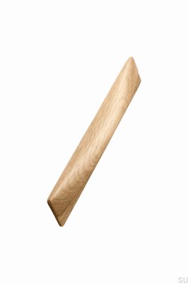 Poignée de meuble allongée en bois de chêne Taurus Handle 128