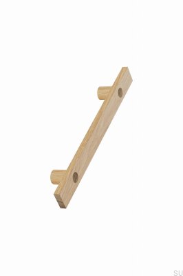 Poignée de meuble en bois de chêne Longa 224
