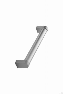 Poignée de meuble longue Big 160 Acier Argent