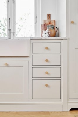 Bouton de meuble Dot 30 Laiton Doré Poli Non Verni