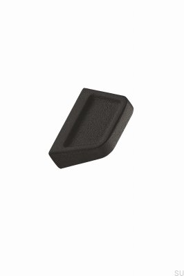 Bouton de meuble Pagoda 32, fonte, noir mat