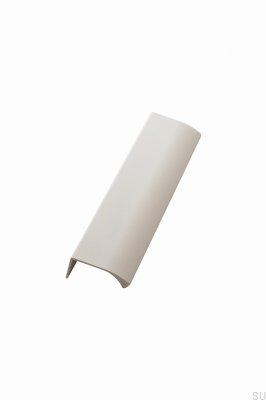 Edge Straight 200 Furniture Edge Poignée de meubles en aluminium blanc
