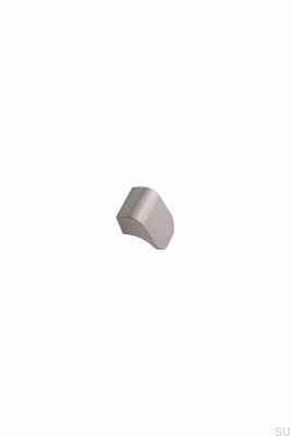 Poignée de meuble longitudinale Fall 16, aluminium, argent