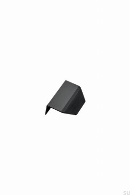 Poignée de meuble Blaze 2 20 bords Aluminium Noir Mat Brossé
