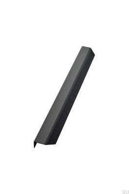 Poignée de meuble Blaze 2 bords 2x160 Aluminium Anthracite Brossé