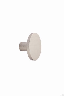 Bouton de meuble Plato 42 Aluminium Argent