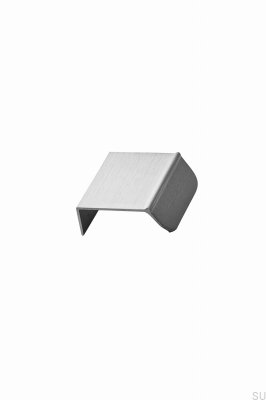 Poignée de meuble Edge Accent 32 Aluminium Argent