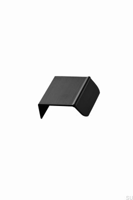 Poignée de meuble Edge Accent 32 Aluminium Noir Mat Brossé