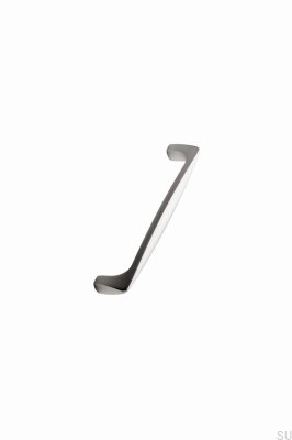 Poignée de meuble allongée Span 160 Aluminium Argent