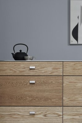 Bouton de meuble Elan 32 Aluminium Argent