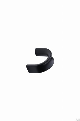 Bouton de meuble Inside 32 en aluminium noir mat