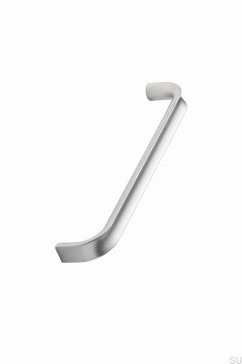 Poignée de meuble allongée Inside 160 Aluminium Argent