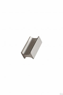 Bouton de meuble Track 32 Aluminium Argent