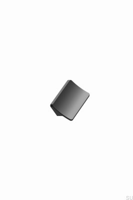 Poignée de meuble oblongue Ciel 32, aluminium, noir mat