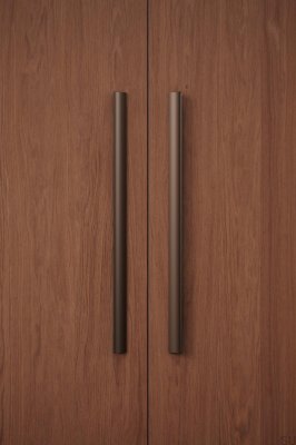 Poignée de meuble Ciel 160/544 Aluminium Marron Mat