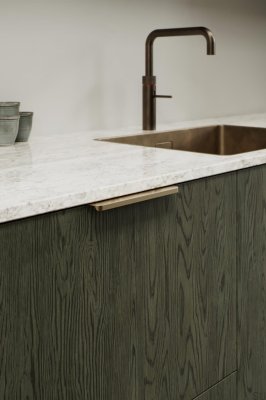 Poignée de meuble Edge Comet 160 Aluminium Or Mat