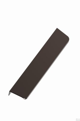 Poignée de meuble Edge Comet 160 Aluminium Marron Mat