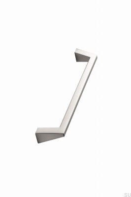 Poignée de meuble allongée Pyramid 320 Métal Argent