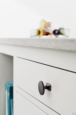 Bouton de meuble en métal bronze antique Classic 34