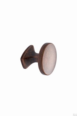 Bouton de meuble en cuivre antique en métal Classic 34