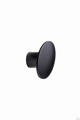Bouton de meuble Dôme S/O-Ring 49.8 Métal, Noir Mat