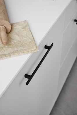 Poignée de meuble longue Transit 160 Métal Noir Mat