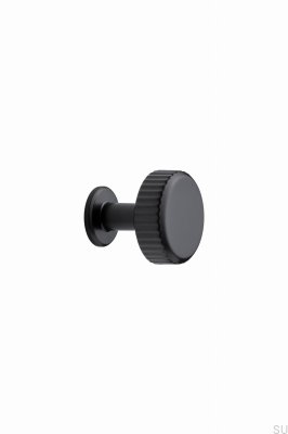 Bouton de meuble Villa Rond 30 Métal Gun-Metal
