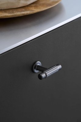 Bouton de meuble Villa T 50 Metal Gun-Metal