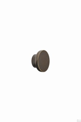 Bouton de meuble en métal bronze antique Circle 50