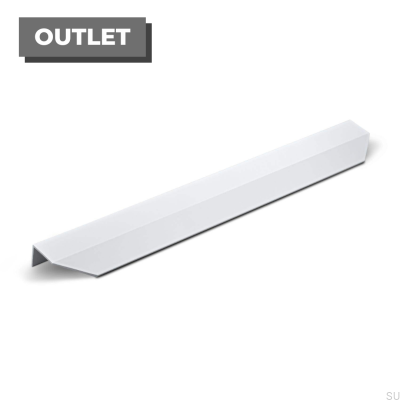 Poignée de meuble Edge Modena 300 Métal Blanc Mat