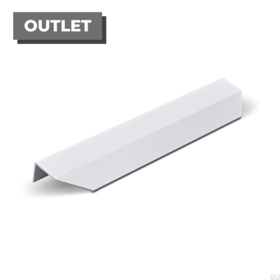 Poignée de meuble Edge Modena 200 Métal Blanc Mat