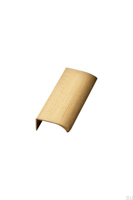 Bord droit 600 Aluminium Or foncé brossé Bord droit 600 Aluminium brossé Or foncé brossé