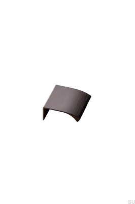 Poignée de meuble Edge Straight 40 en aluminium bronze antique