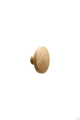 Bouton de meuble en bois Discos 50, chêne