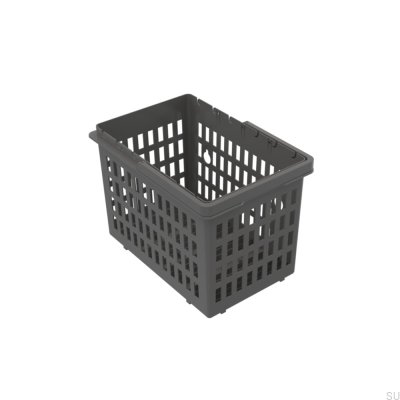 Hero poubelle gris foncé 8l