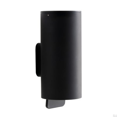 Distributeur de savon Stay en acier, noir mat, 0,3l
